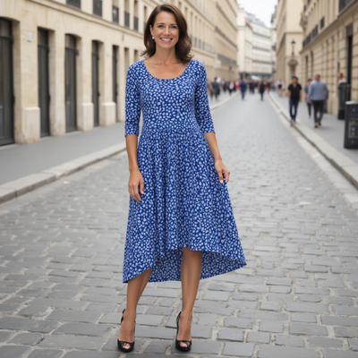 Bronka – Zwiewna Sukienka Midi