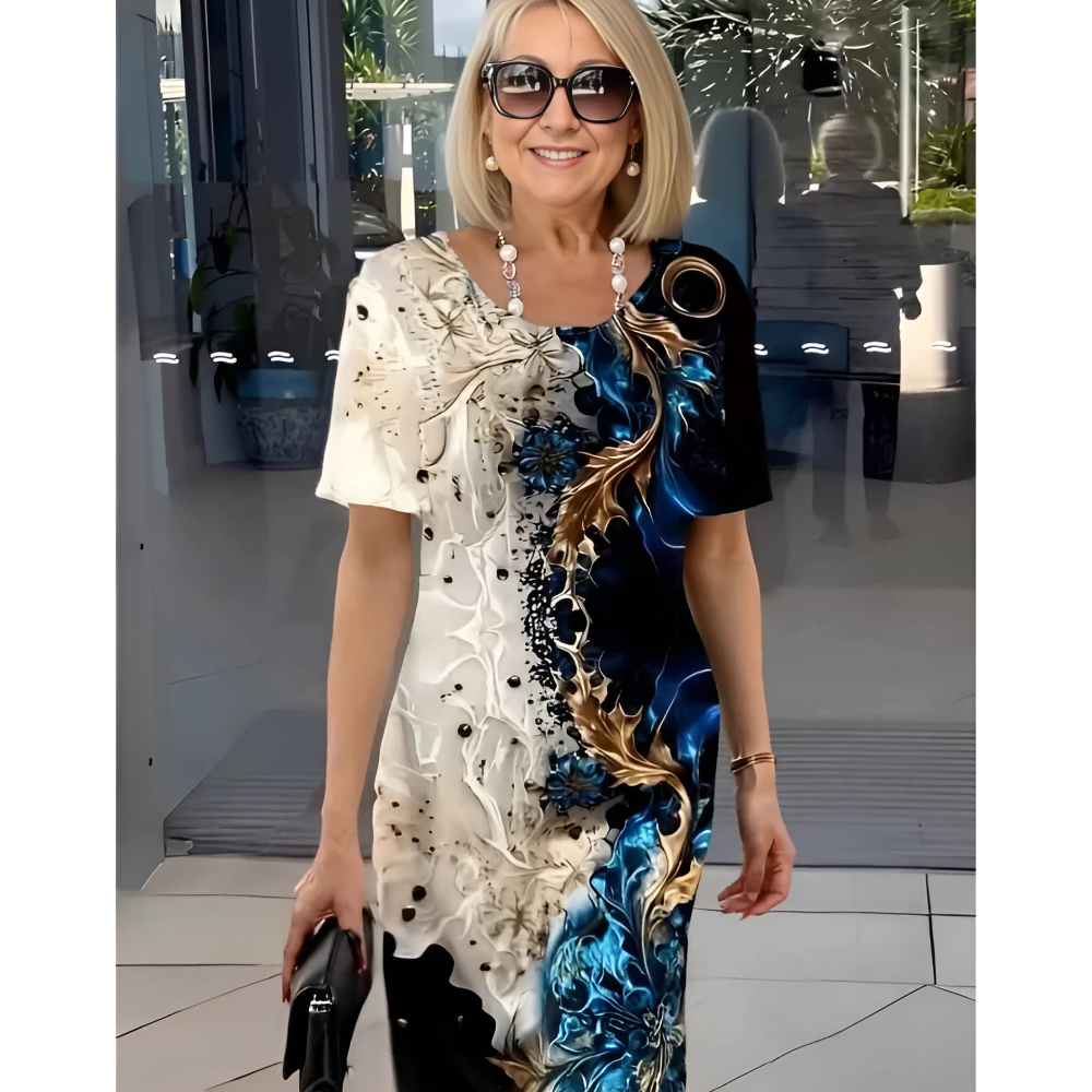 Lucyna – Elegancka sukienka letnia