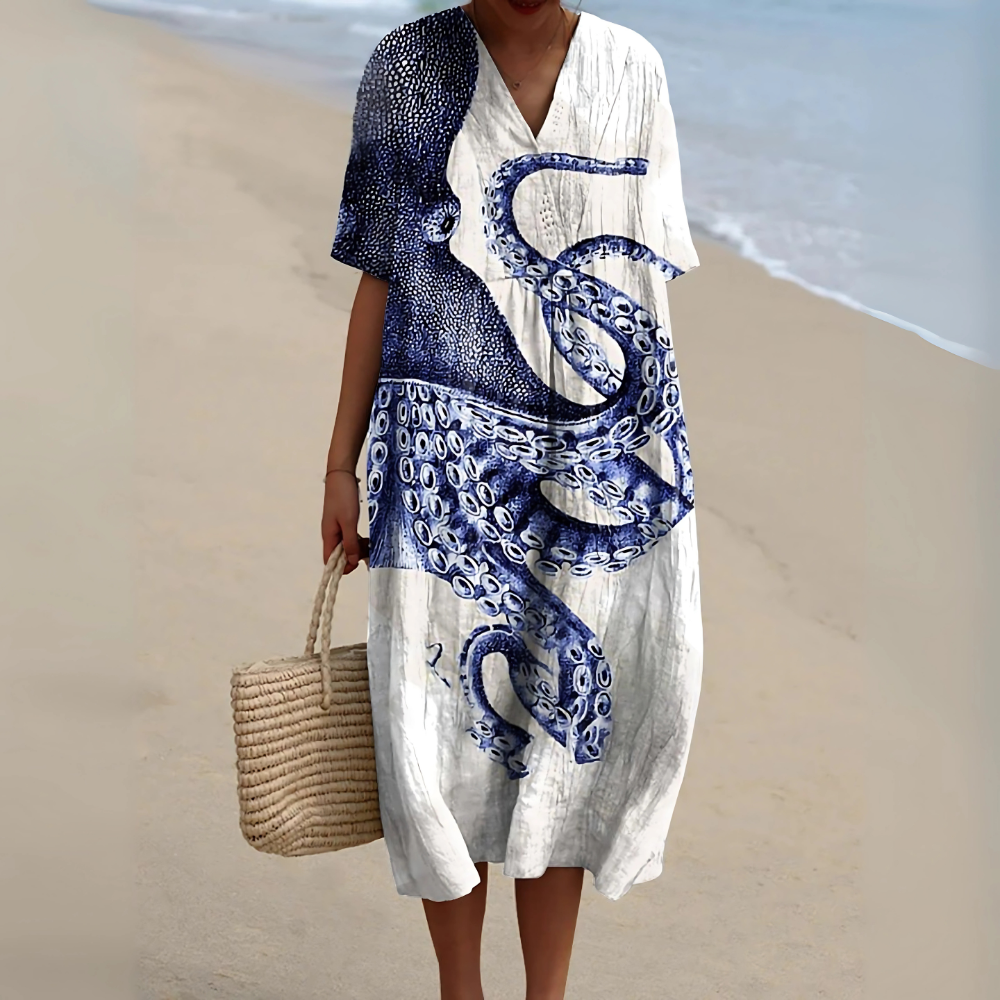 Apolonia – Letnia Sukienka Artystyczna