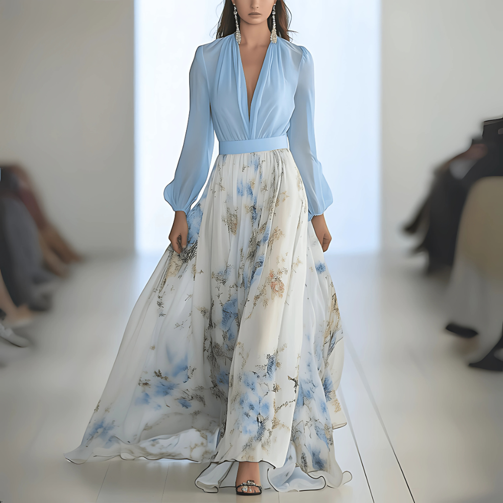 Ismena – Elegancka sukienka maxi