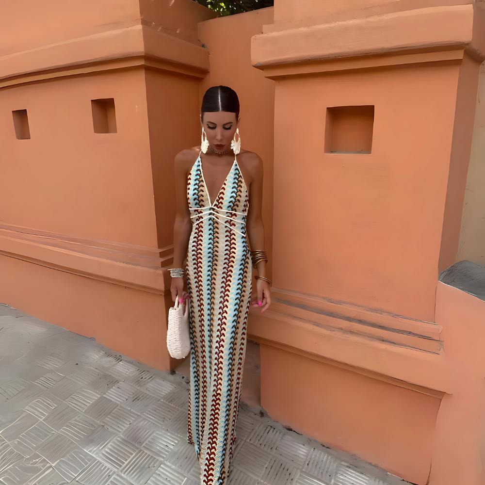 Alina – Boho maxi sukienka