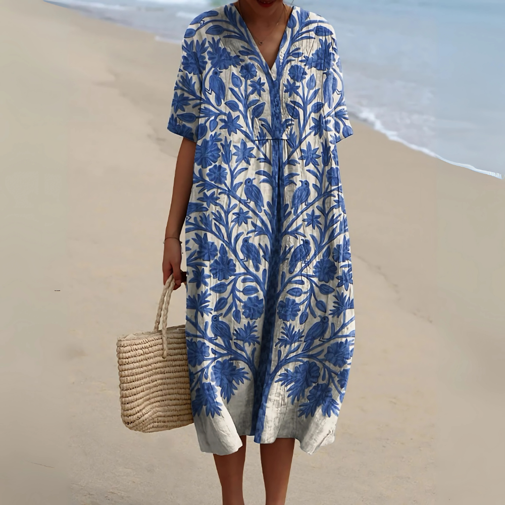 Rozwita – Letnia Sukienka Artystyczna