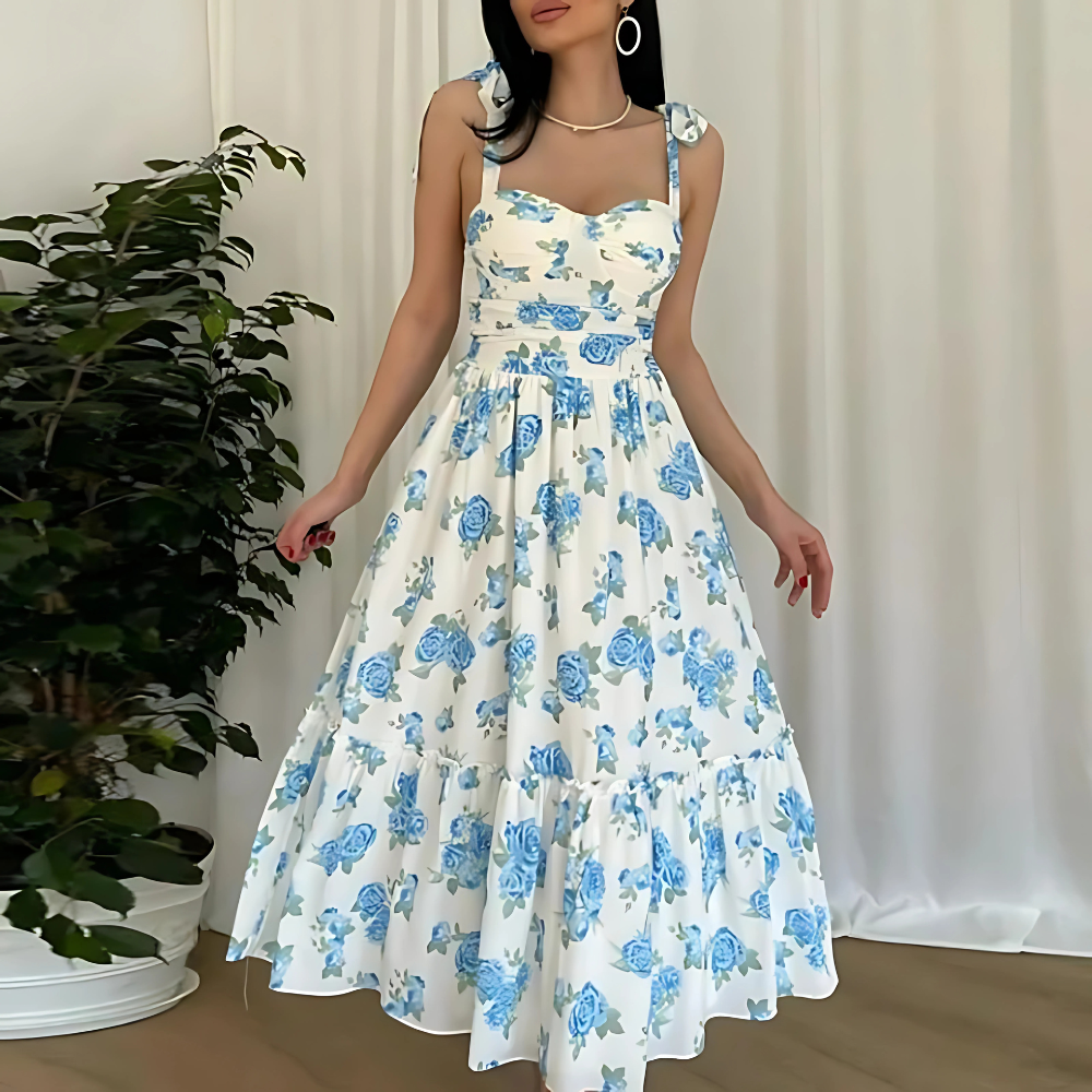 Stefania – Letnia sukienka w kwiaty