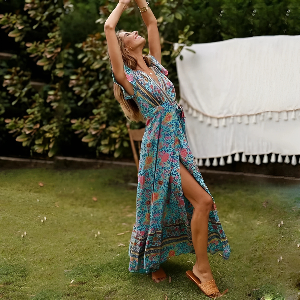 Hanna – Letnia sukienka w kwiaty