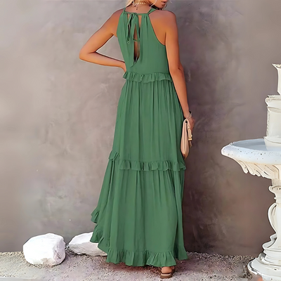 Kamila – Elegancka letnia sukienka maxi
