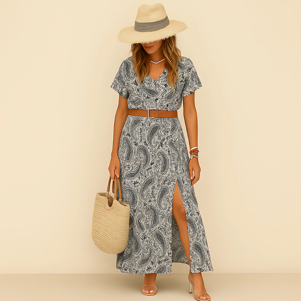 Urszula – Letnia sukienka maxi