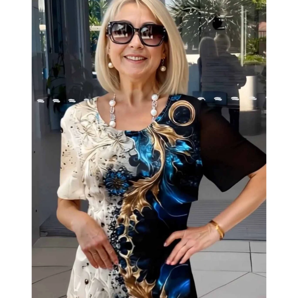 Lucyna – Elegancka sukienka letnia