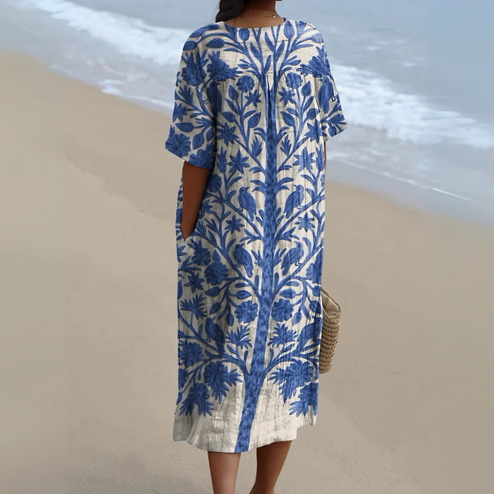 Rozwita – Letnia Sukienka Artystyczna