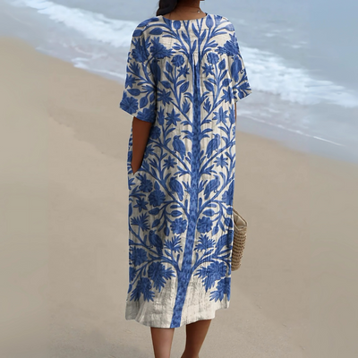 Rozwita – Letnia Sukienka Artystyczna