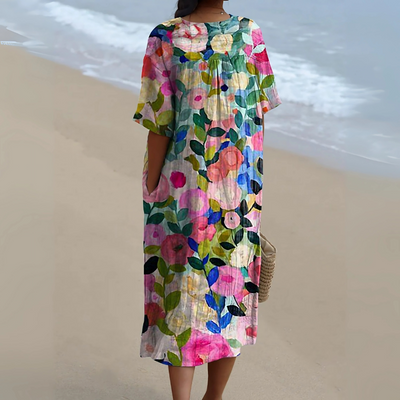 Aldona – Letnia Sukienka Artystyczna