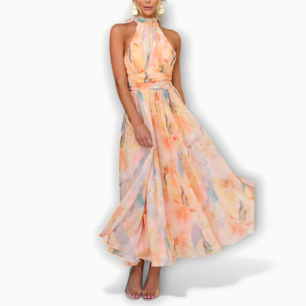 Aurelia – Elegancka sukienka halter