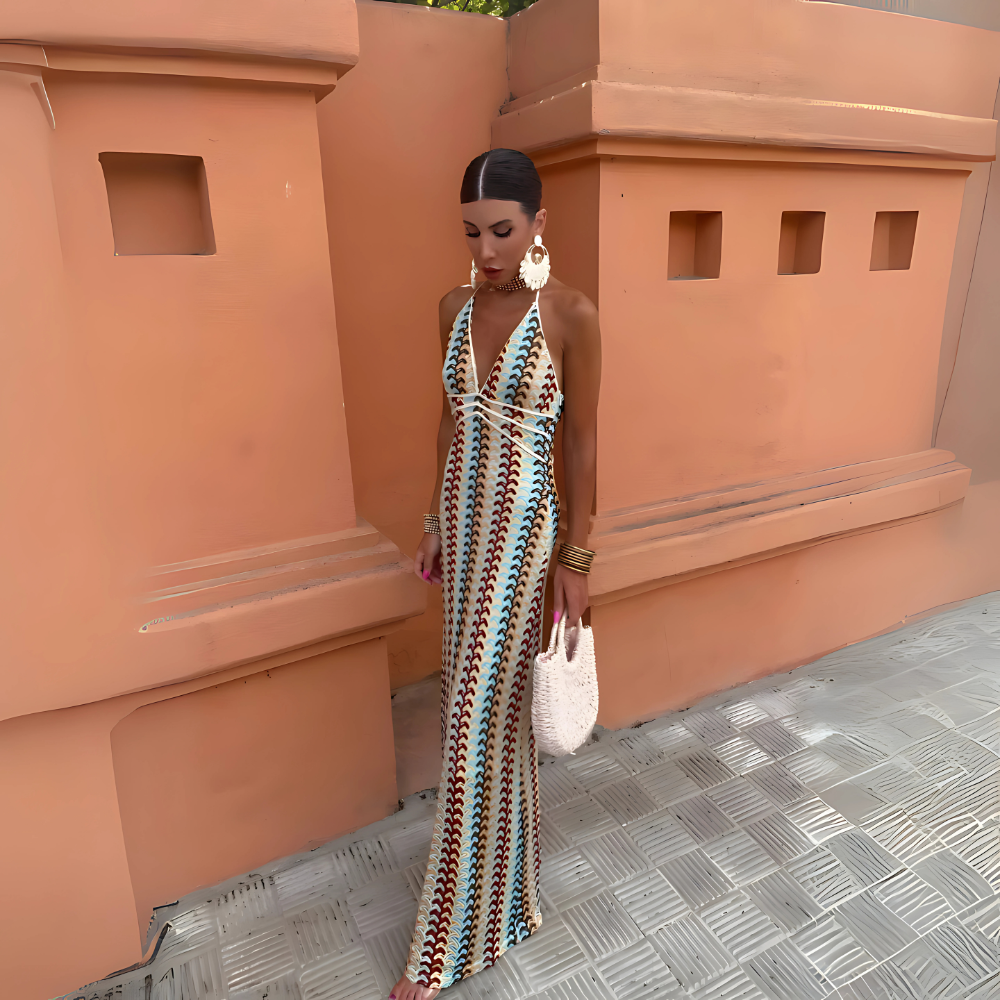 Alina – Boho maxi sukienka