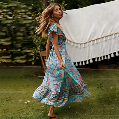 Hanna – Letnia sukienka w kwiaty