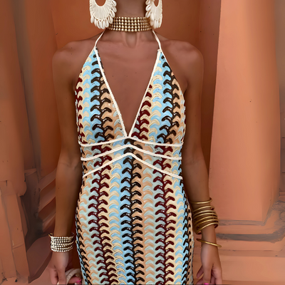 Alina – Boho maxi sukienka