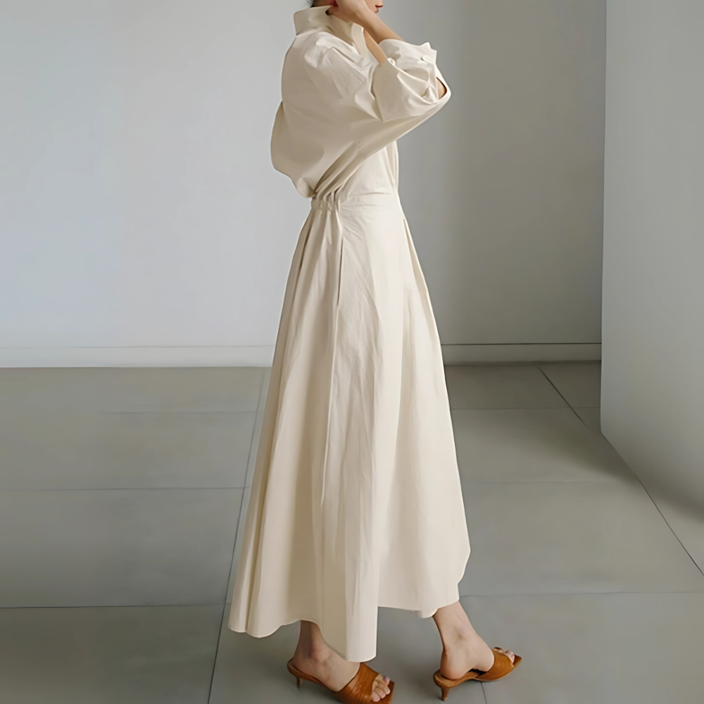 Brygida – Minimalistyczna sukienka maxi z klasą