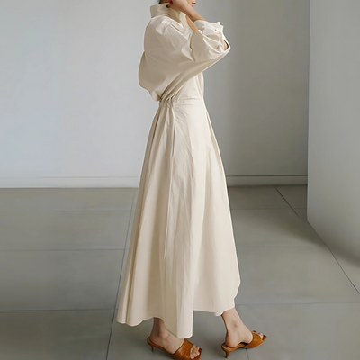 Brygida – Minimalistyczna sukienka maxi z klasą