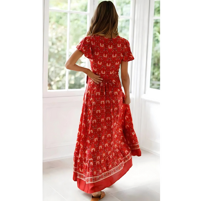 Marzena – Zwiewna letnia sukienka maxi