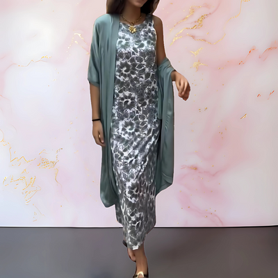 Mirka – Zwiewna Sukienka z Narzutką na Lato