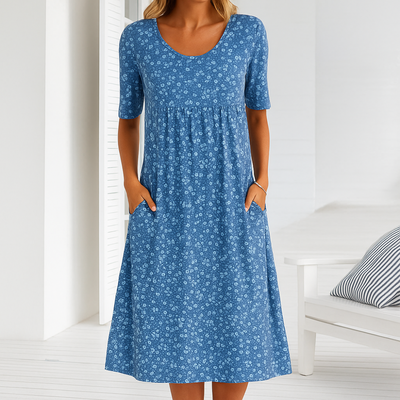 Lidia – Letnia Sukienka w Kwiaty