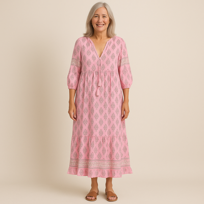 Wiesława – Wygodna sukienka na lato