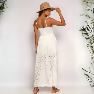 Wioletta – Letnia sukienka Ibiza z szortami