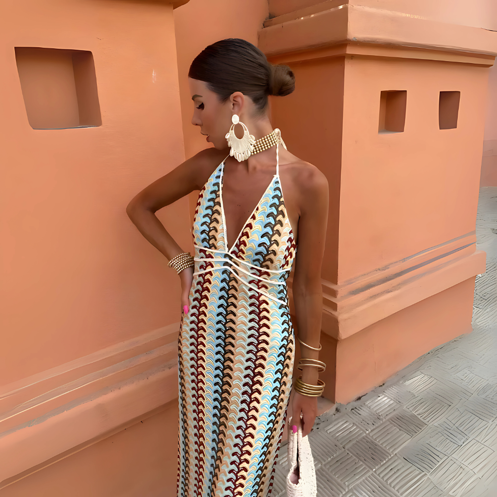 Alina – Boho maxi sukienka