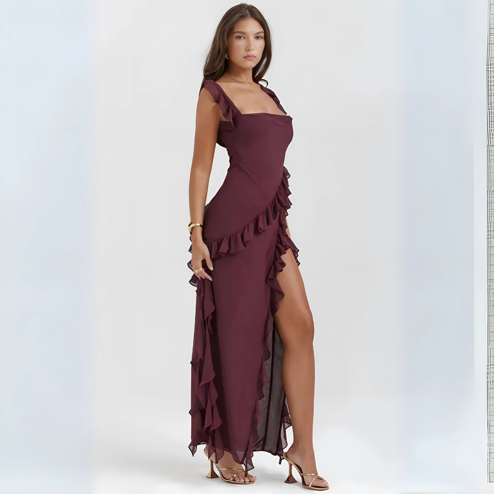 Sylwia – Luksusowa Sukienka Maxi