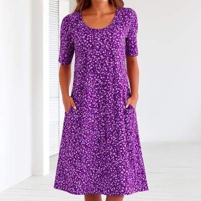 Lidia – Letnia Sukienka w Kwiaty