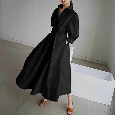 Brygida – Minimalistyczna sukienka maxi z klasą