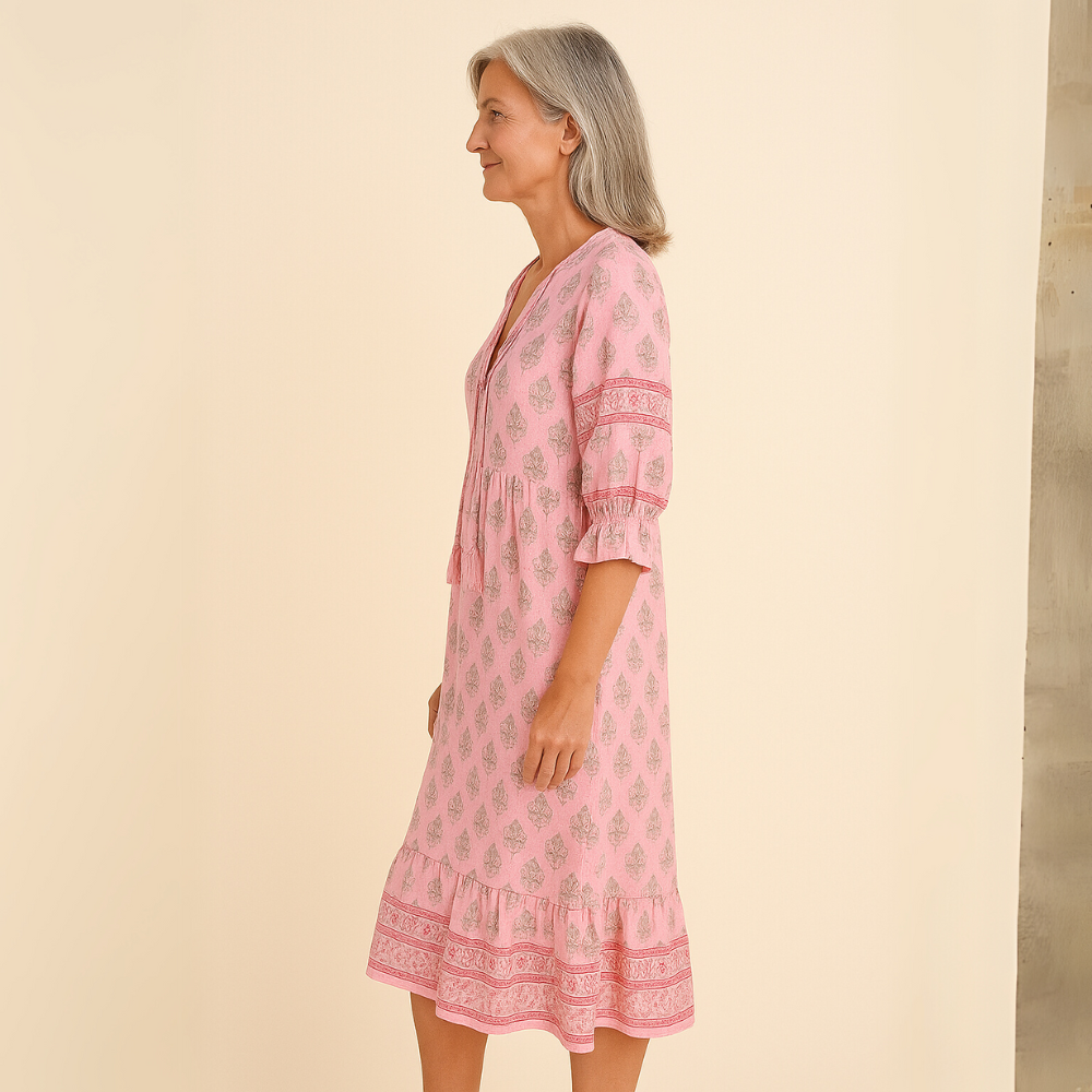 Wiesława – Wygodna sukienka na lato