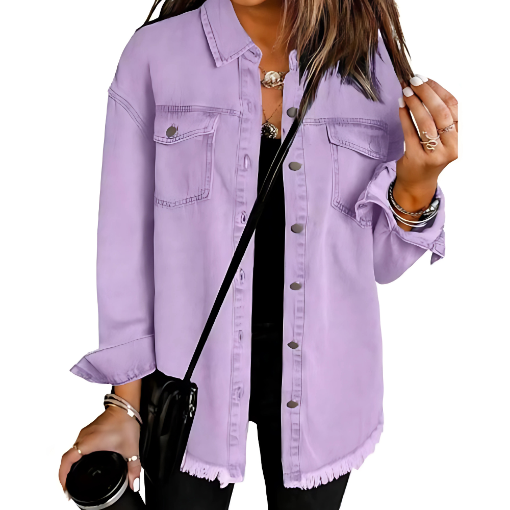 Renata – Luźna Jeansowa Katana