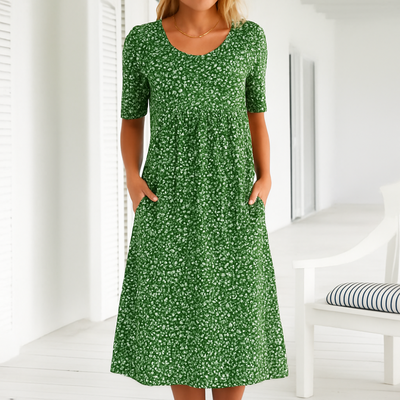 Lidia – Letnia Sukienka w Kwiaty