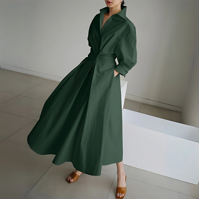 Brygida – Minimalistyczna sukienka maxi z klasą