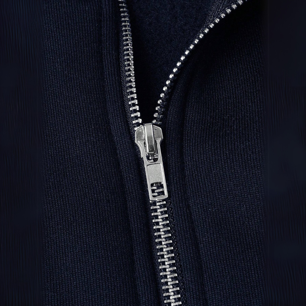 Marek – Wygodna męska bluza z kołnierzem na zamek