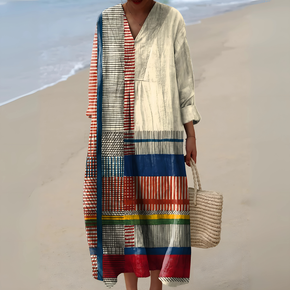 Leokadia – Letnia Sukienka Artystyczna